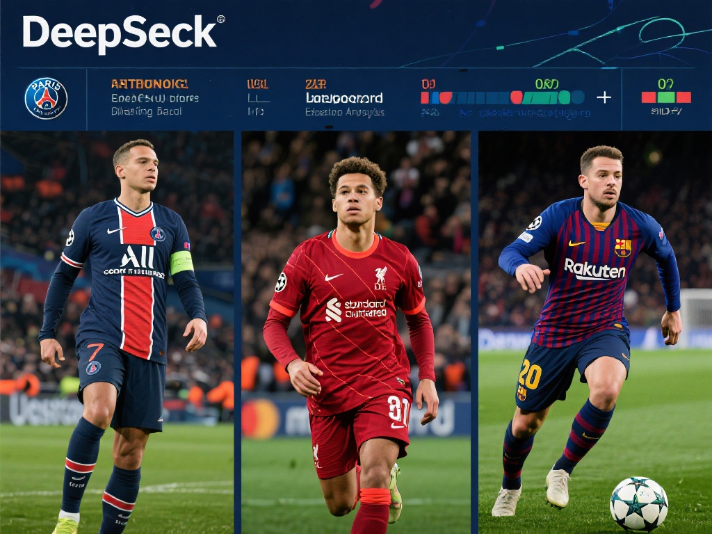DeepSeek预测欧冠战局：巴黎红军平分秋色
