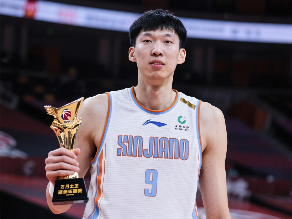 周琦五年后再夺CBA月最佳，本土球员三冠加身