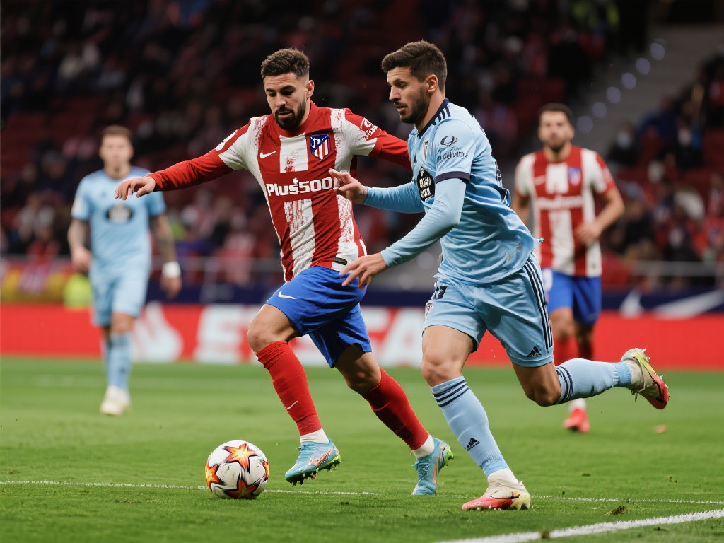 西甲焦点战:十人马竞1-1塞尔塔 紧追榜首差1分 本场比赛结束后,马竞与榜首球队积分差距缩